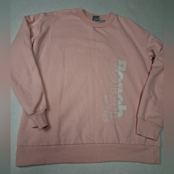 Bench Sweaters - 4/20$ Bench Light Pink Crewneck Sweater